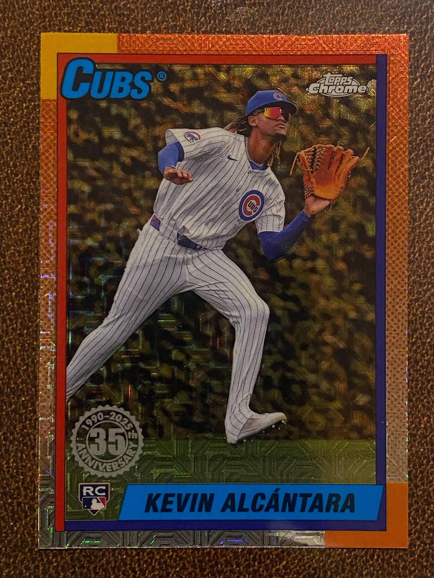 Kevin Alcantara - 2025 Topps Series 2 - 1990 Mojo Refractor - Cubs