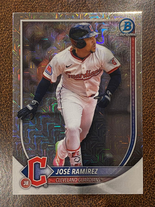 Jose Ramirez - 2025 Bowman Chrome - Mojo - Guardians