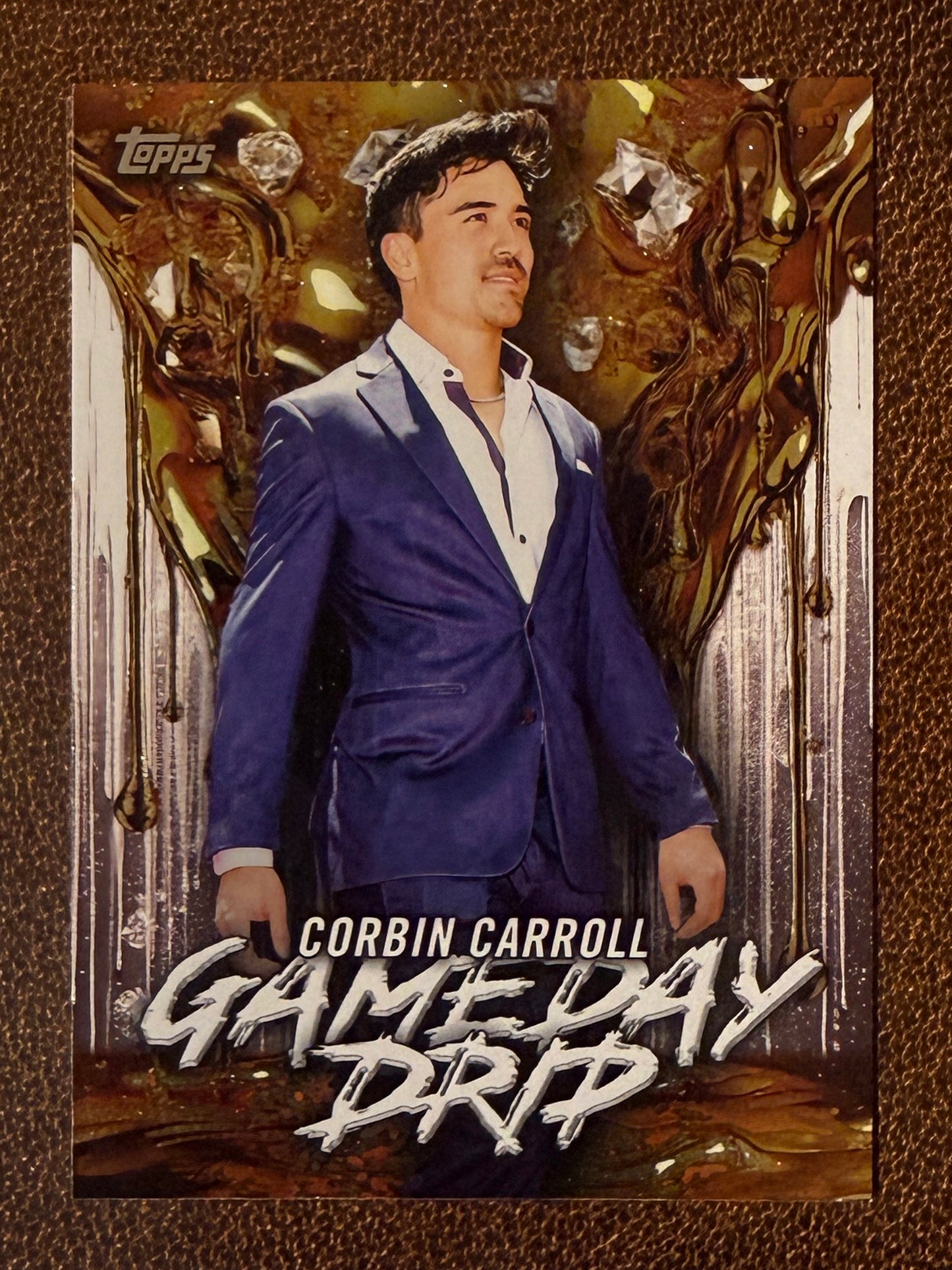 Corbin Carroll - 2026 Topps Series 1 - Gameday Drip Insert - Diamondbacks