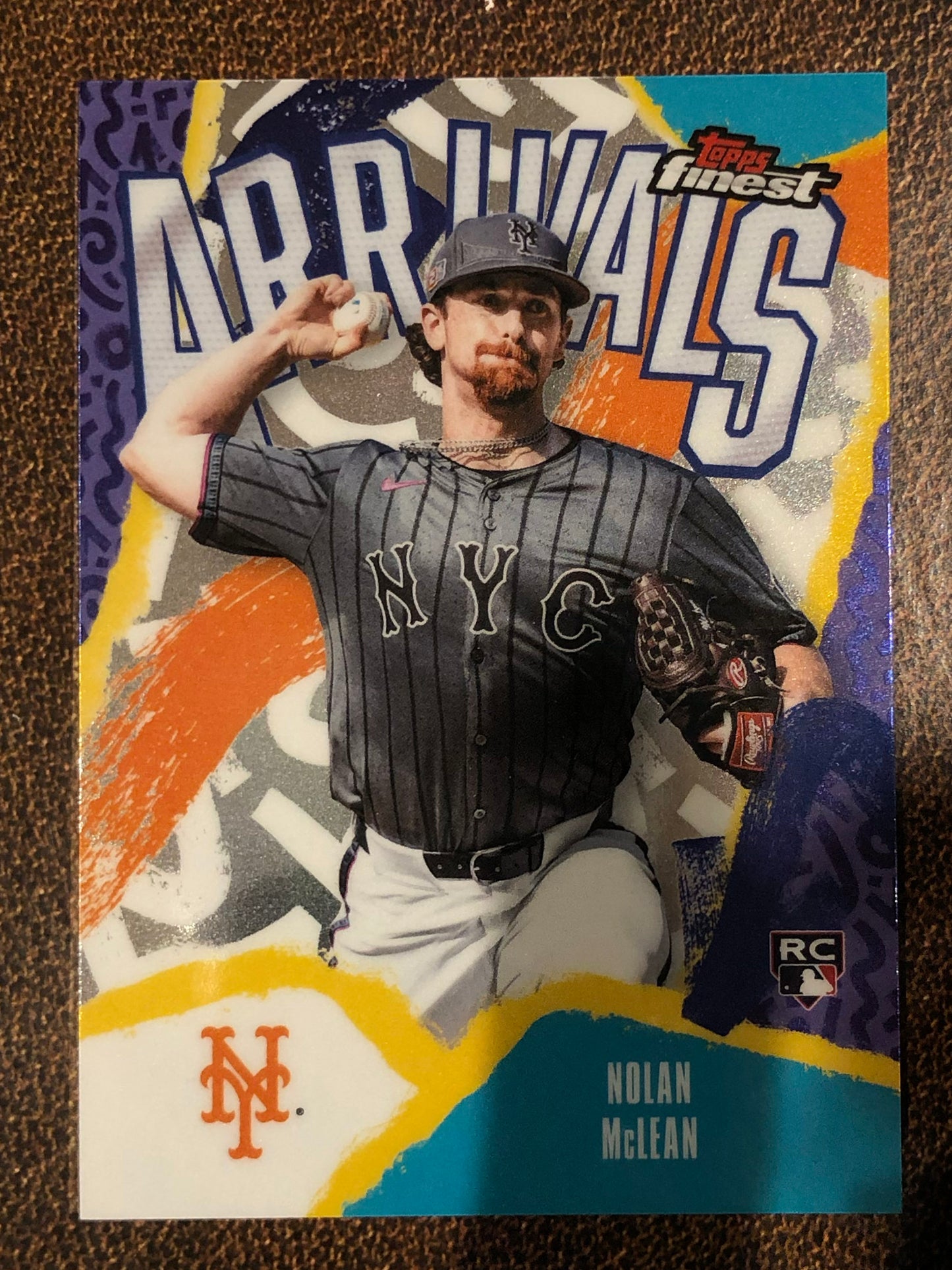 Nolan McLean - 2026 Topps Finest - Arrivals - Mets