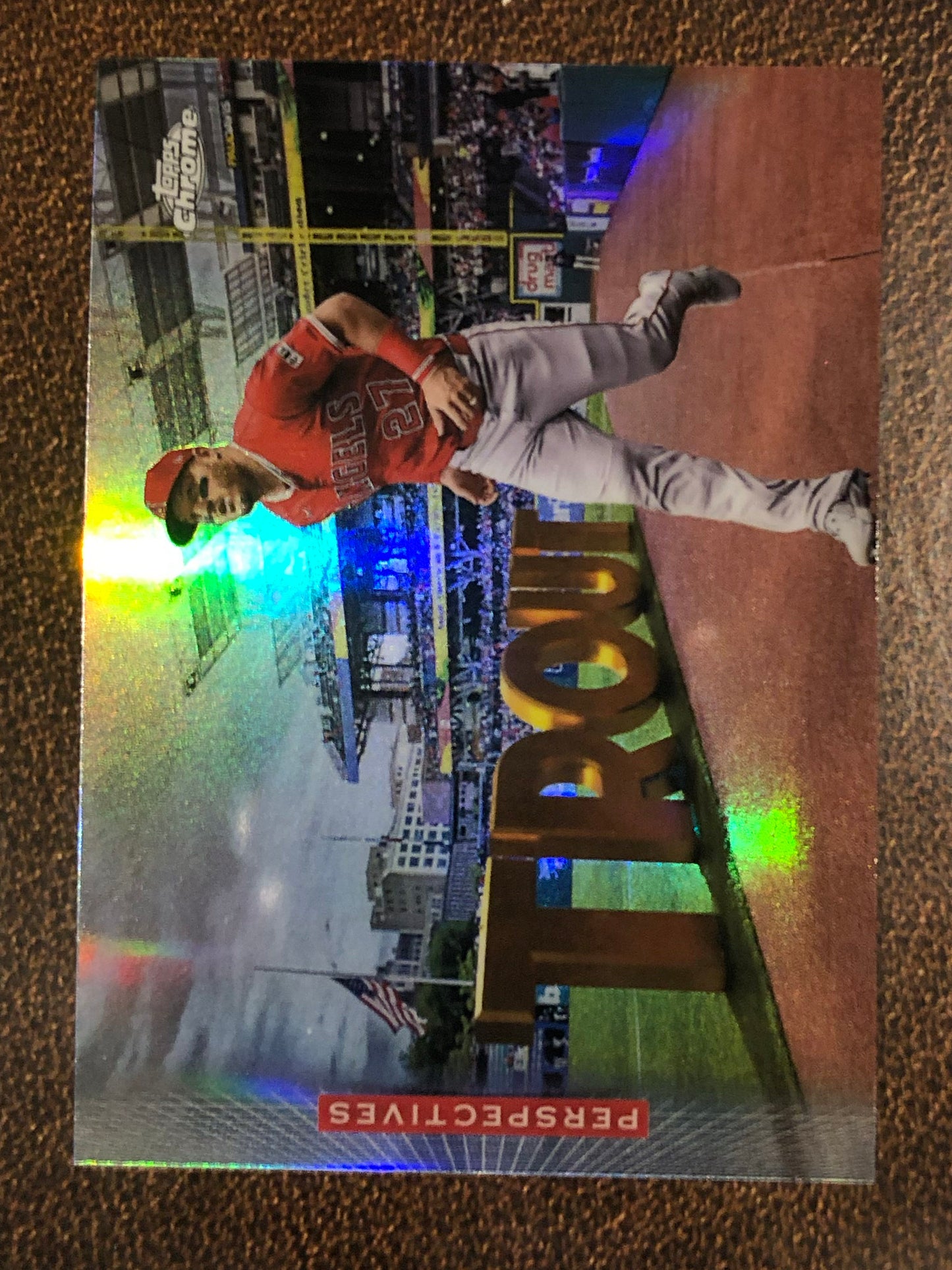 Mike Trout - 2026 Topps Chrome - Perspectives Insert - Angels