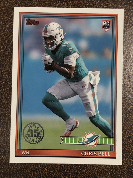 Chris Bell - 2026 Topps Flagship - 1991 Insert - Dolphins