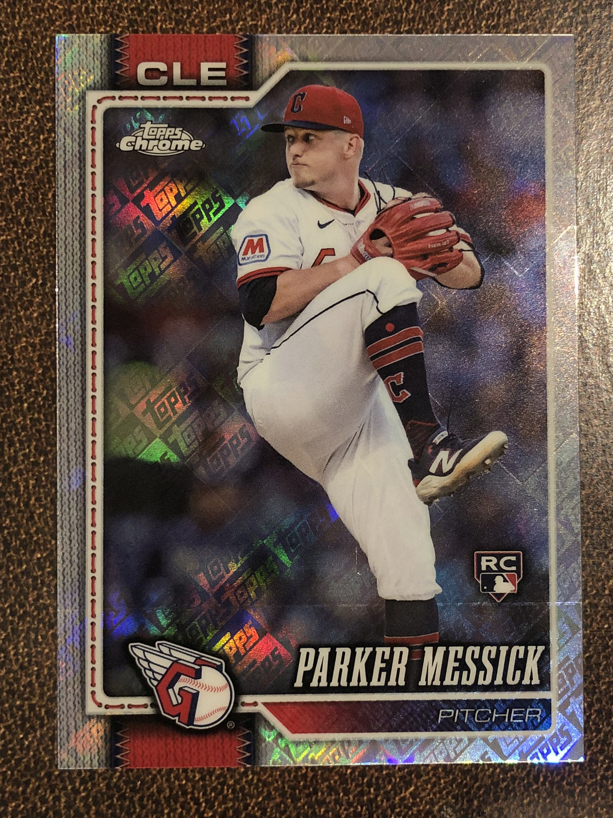 Parker Messick - 2026 Topps Chrome - Fanatics Topps Foil - Guardians