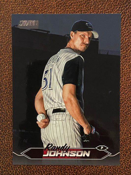 Randy Johnson - 2024 Topps Stadium Club - Black Foil - Mariners