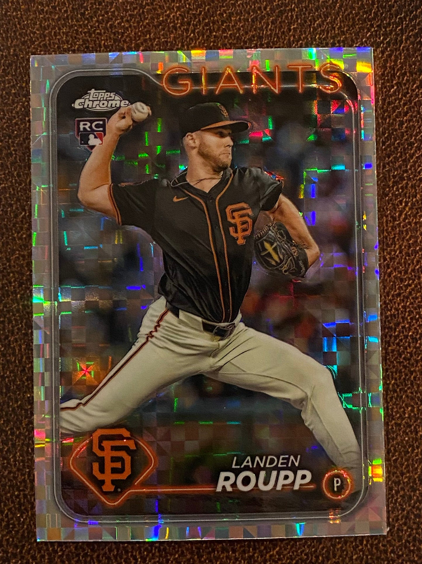 Landen Roupp - 2024 Topps Chrome Update - XFractor - Giants