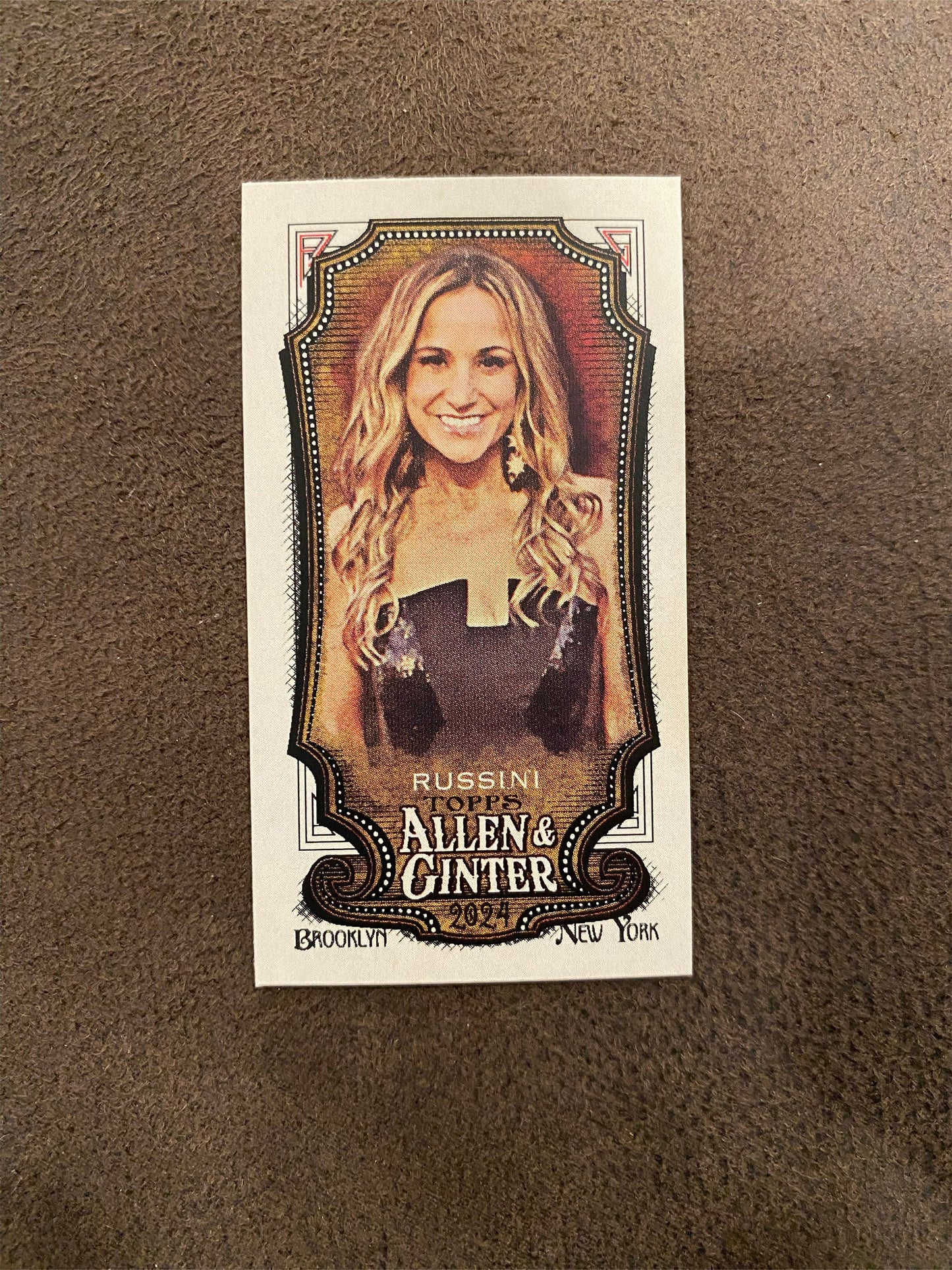 Dianna Russini - 2024 Allen & Ginter - Mini A&G Back -