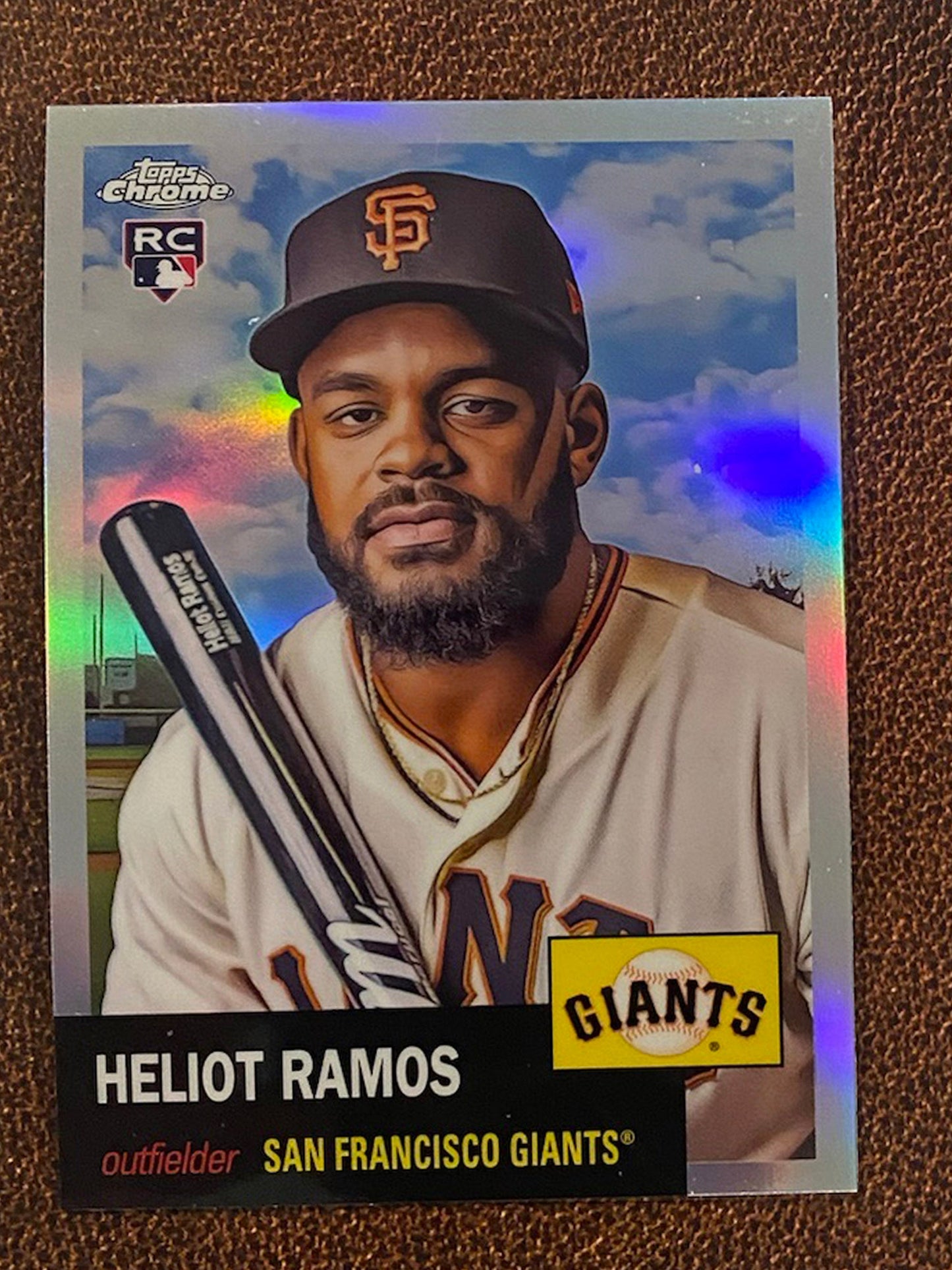 Heliot Ramos - 2022 Topps Chrome Platinum Anniversary - Refractor - Giants