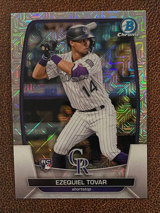 Ezequiel Tovar - 2023 Bowman - Mega Box Mojo Refractor - Rockies