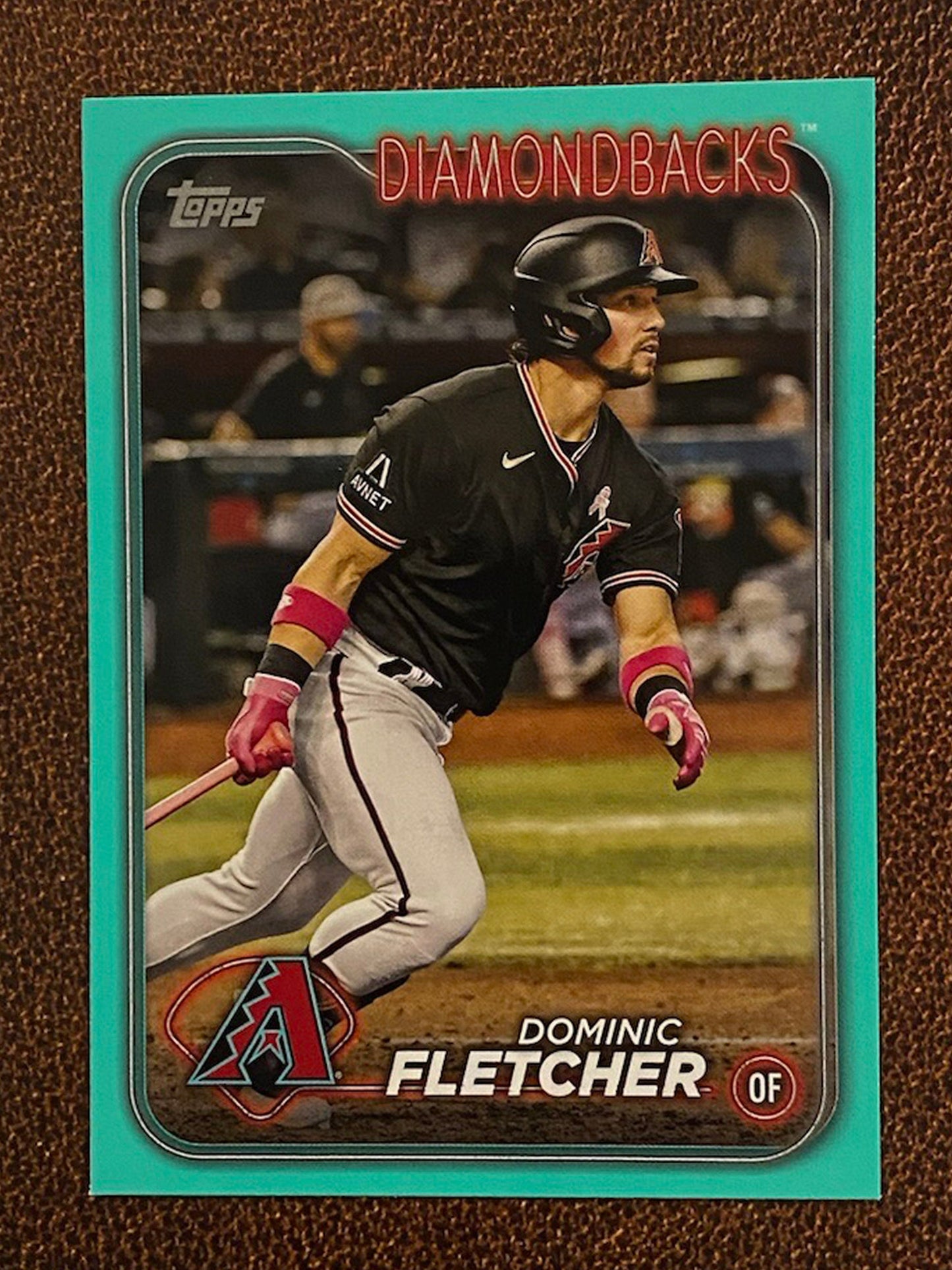 Dominic Fletcher - 2024 Topps Series 2 - Aqua Parallel - Diamondbacks