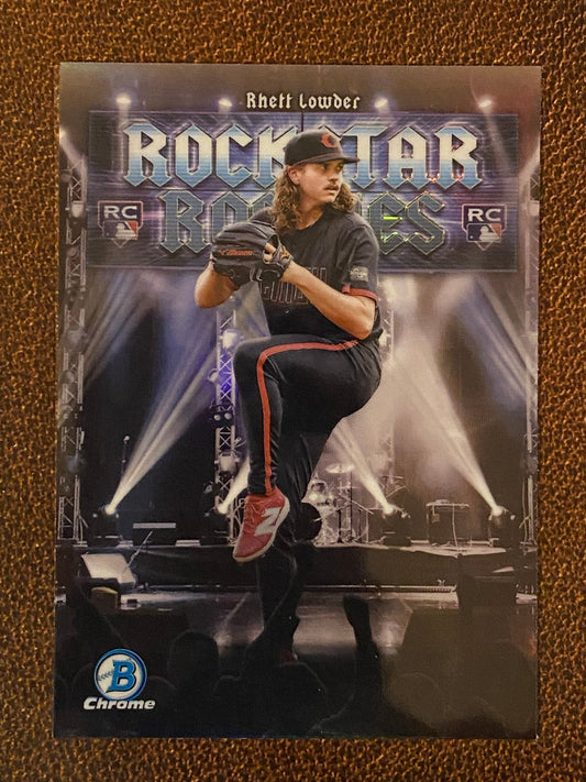 Rhett Lowder - 2025 Bowman - Rockstar Rookies - Reds
