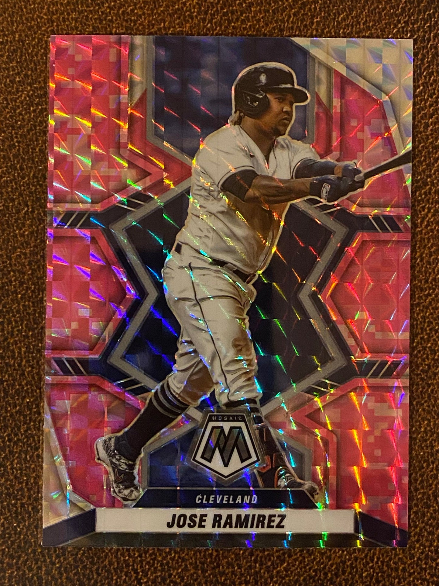 Jose Ramirez - 2022 Mosaic - Pink Camo - Guardians