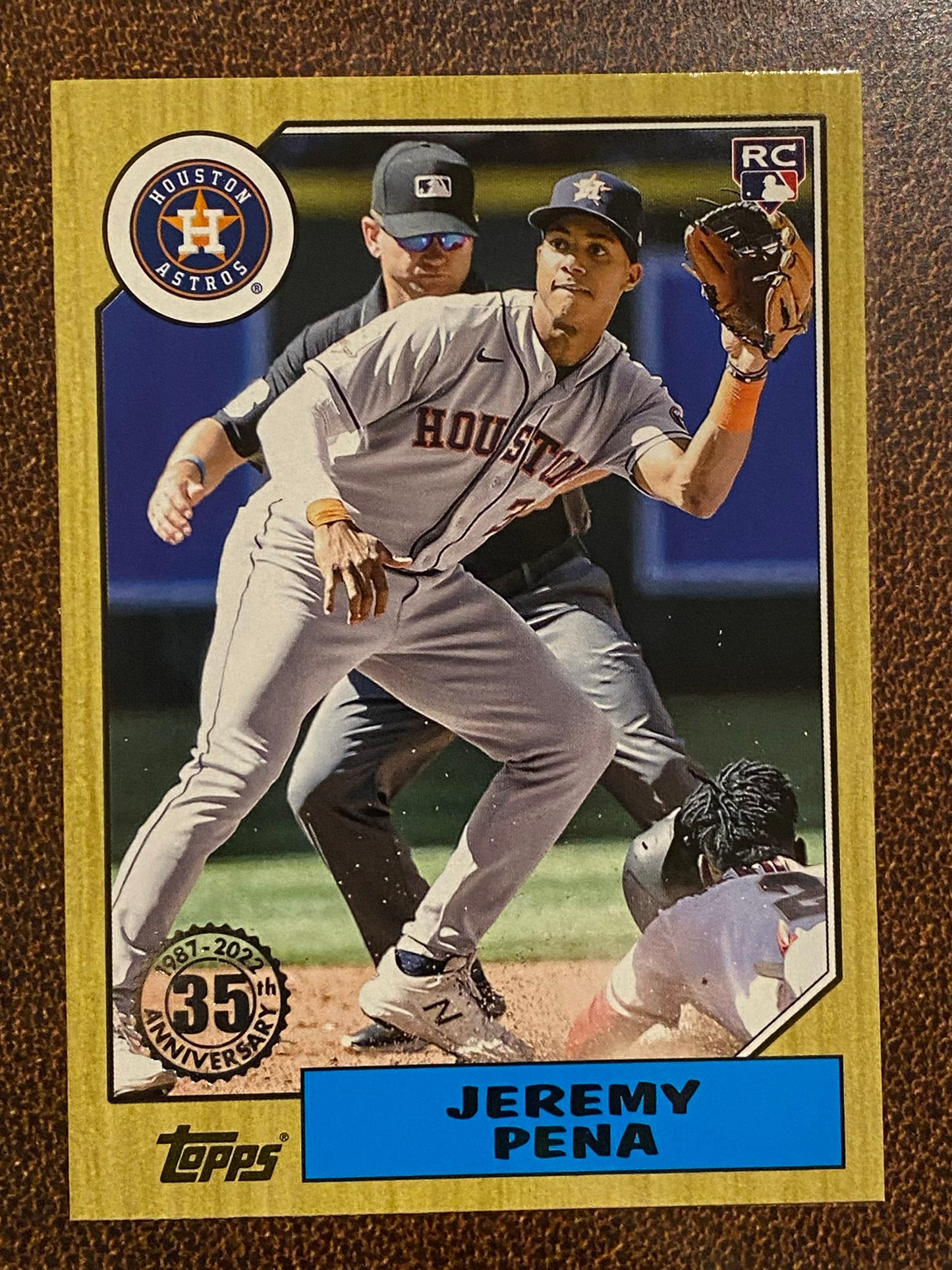 Jeremy Pena - 2022 Topps Update - 1987 Insert - Astros