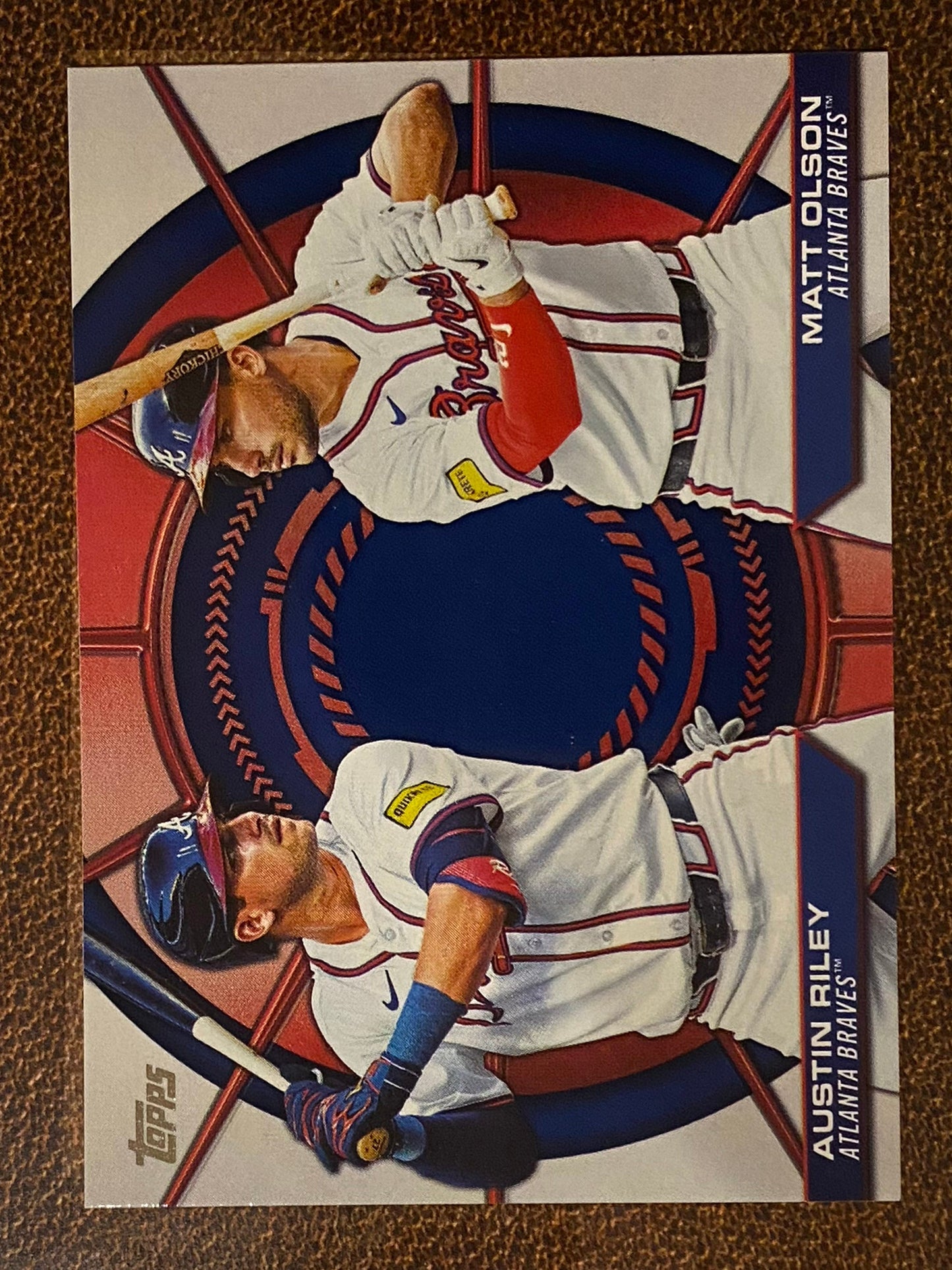 Austin Riley/Matt Olson - 2025 Topps Series 2 - Dynamic Duo Insert - Braves