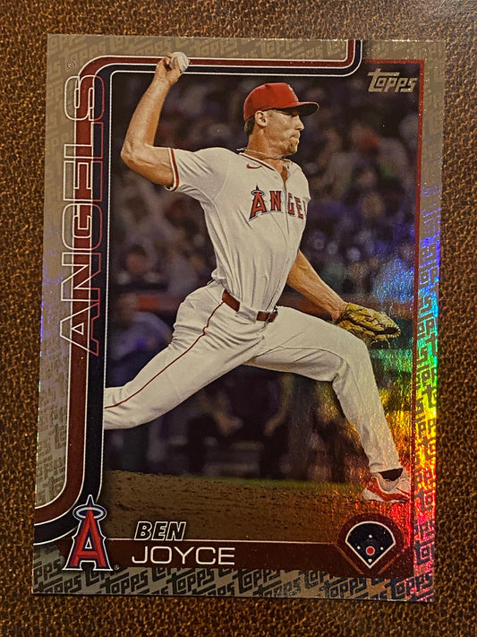 Ben Joyce - 2025 Topps Series 2 - Fanatics Exclusive Topps Foil Border - Angels