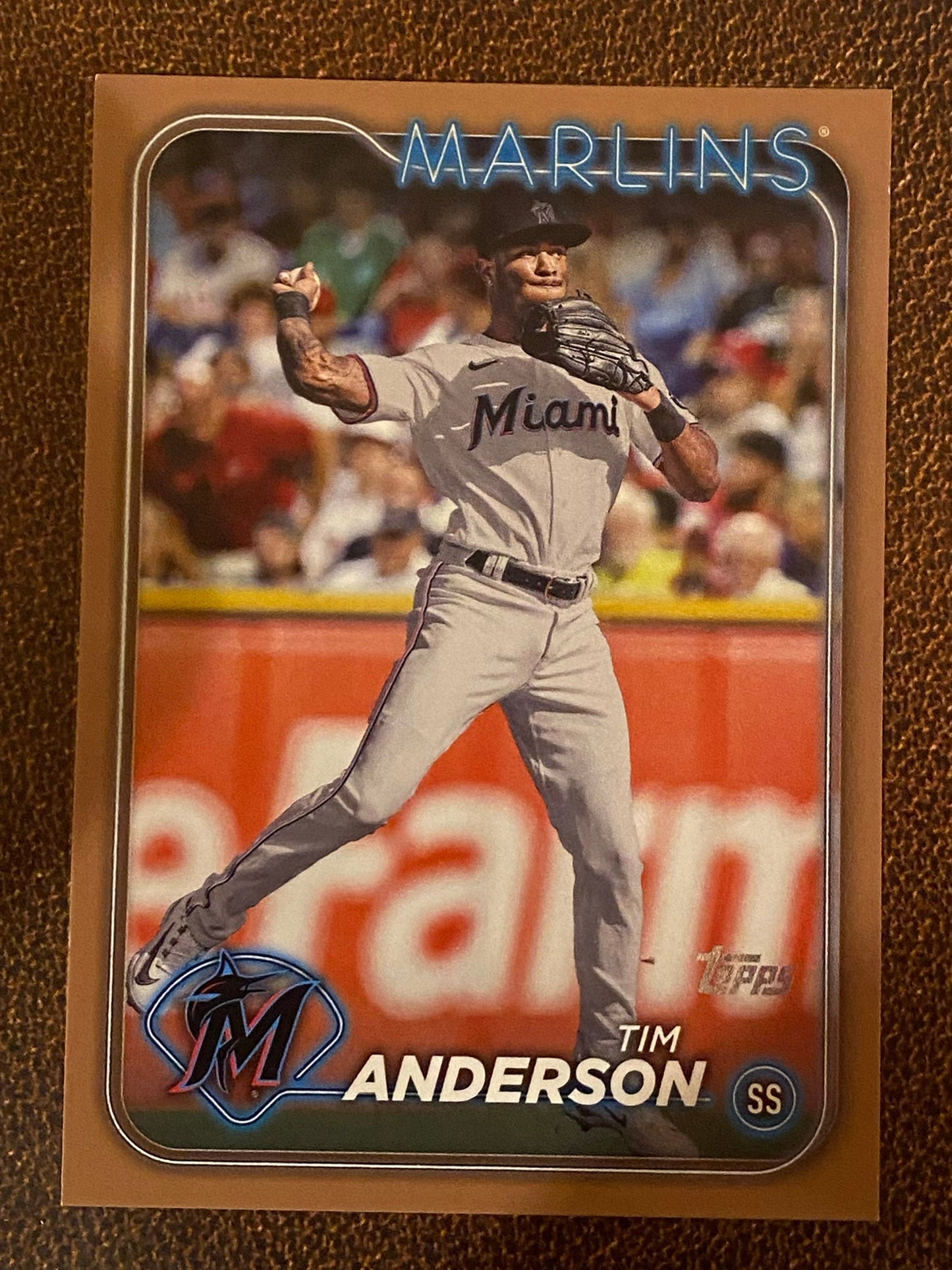 Tim Anderson - 2024 Topps Series 2 - Gold /2024 - Marlins