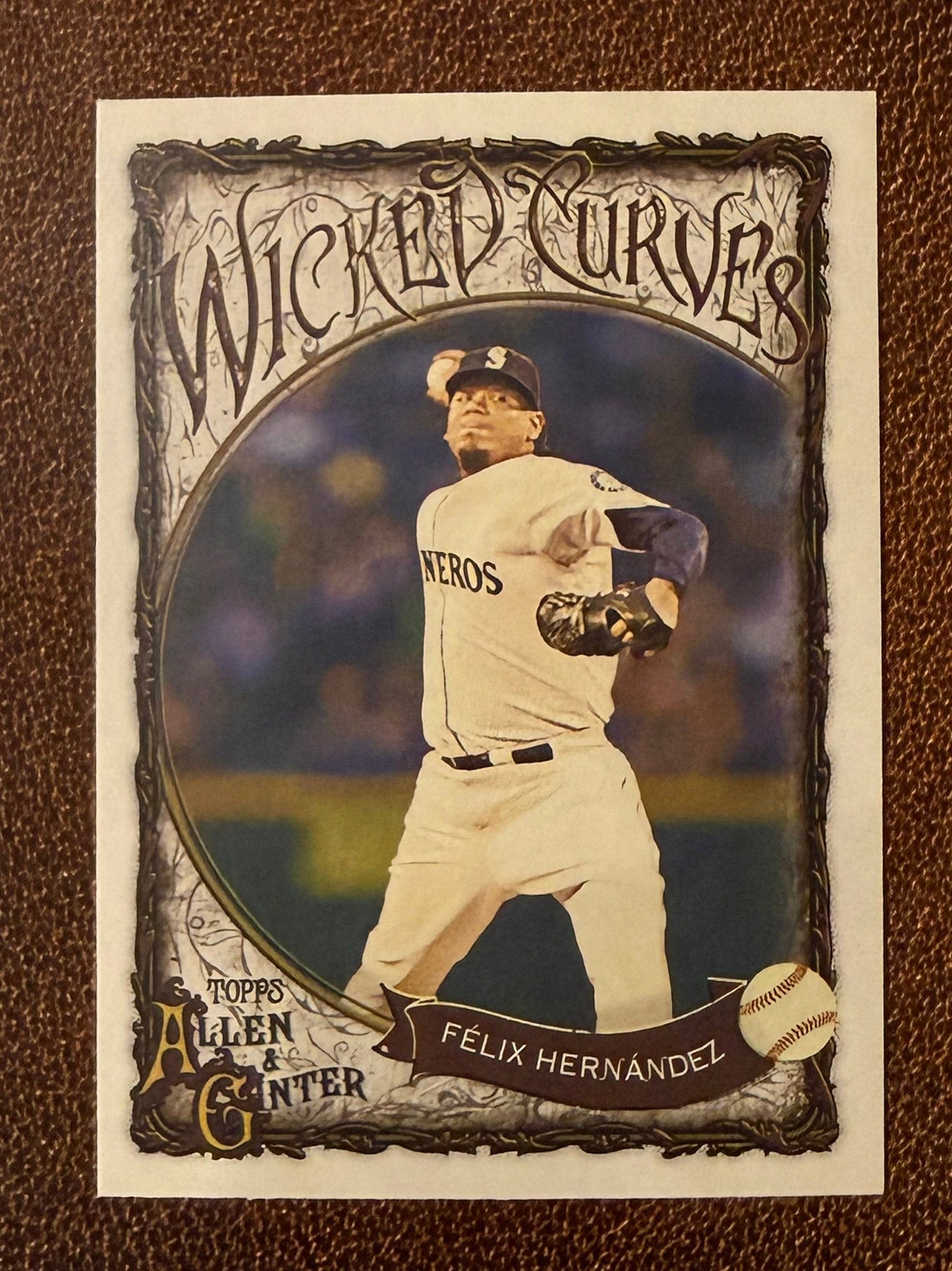 Felix Hernandez - 2025 Allen & Ginter - Wicked Curves - Mariners