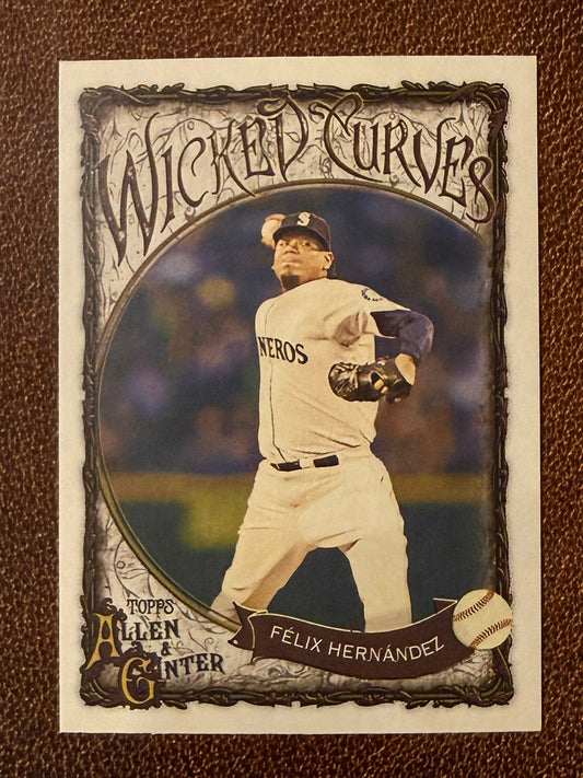 Felix Hernandez - 2025 Allen & Ginter - Wicked Curves - Mariners