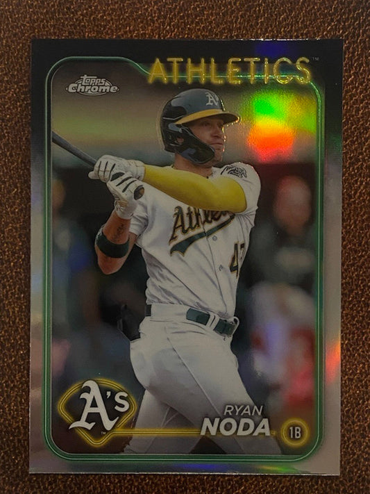 Ryan Noda - 2024 Topps Chrome - Refractor - Athletics