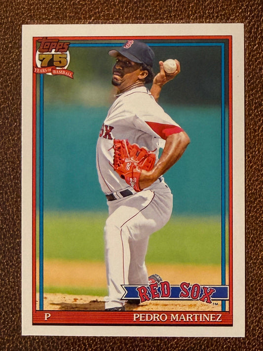 Pedro Martinez - 2026 Topps Series 1 - 1991 Insert - Red Sox