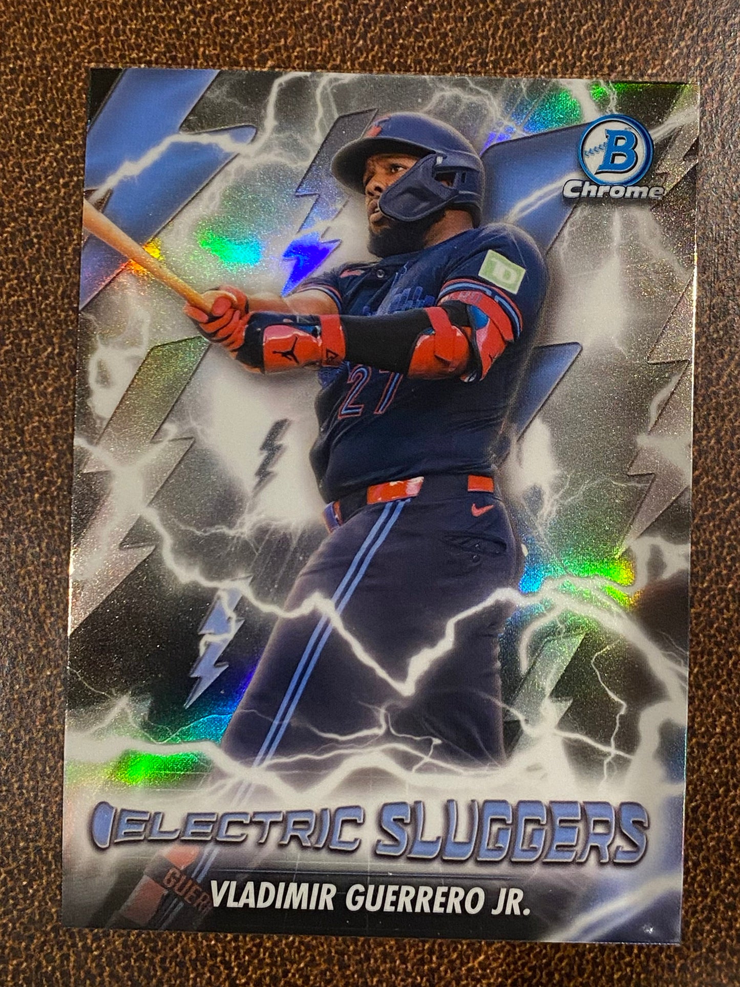 Vladimir Guerrero Jr. - 2026 Bowman - Electric Sluggers Insert - Blue Jays