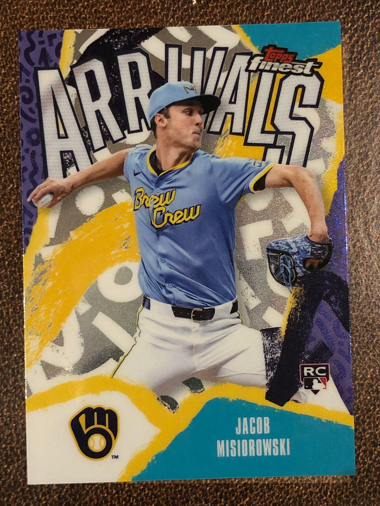Jacob Misiorowski - 2026 Topps Finest - Arrivals - Brewers