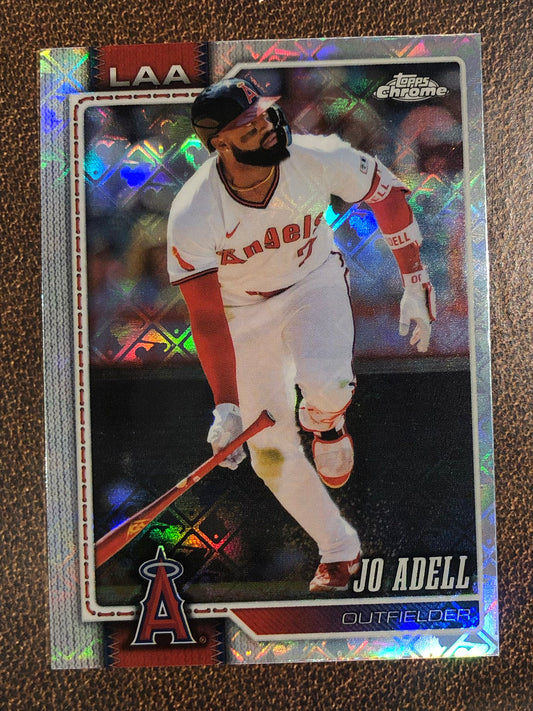 Jo Adell - 2026 Topps Chrome Logofractor - Base Logofractor - Angels