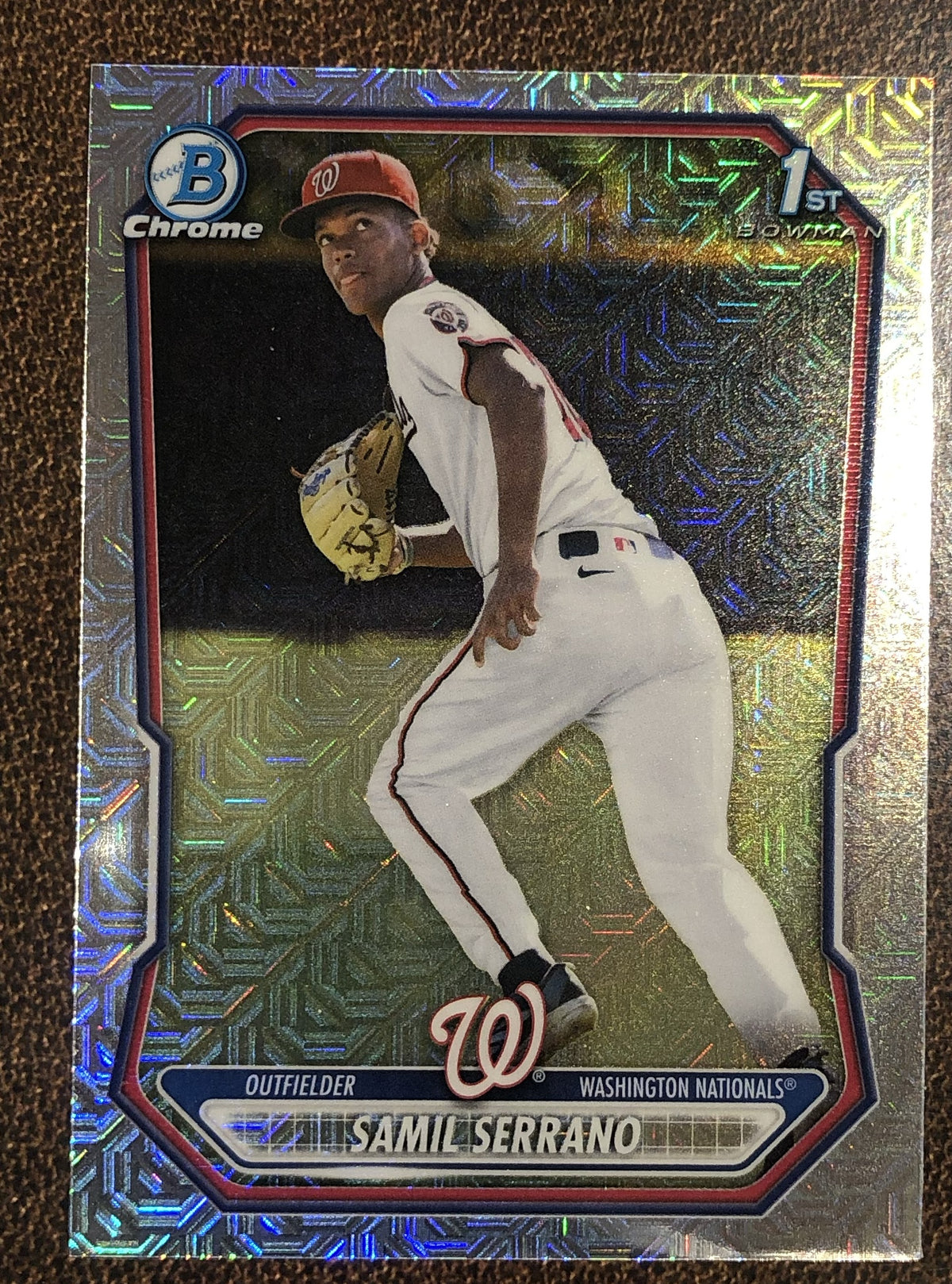 Samil Serrano - 2026 Bowman Chrome - 1st Bowman MOJO - Nationals