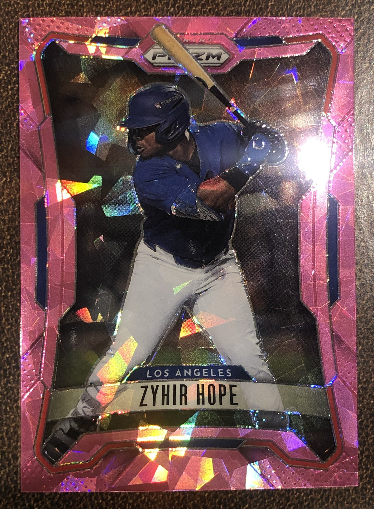 Zyhir Hope - 2026 Panini Prizm - Pink Ice - Dodgers