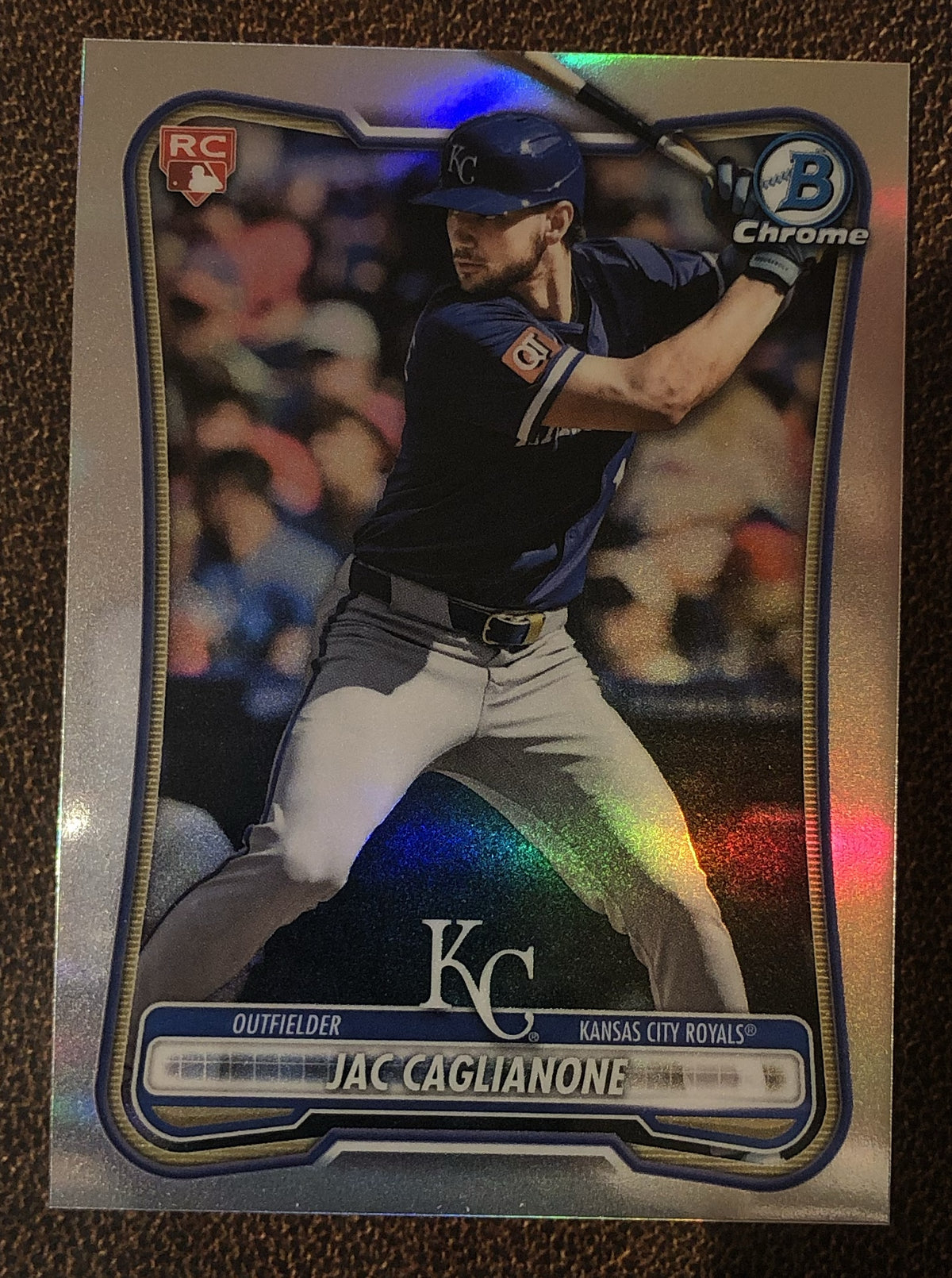 Jac Caglianone - 2026 Bowman Chrome - Red Rookie Redemption - Royals