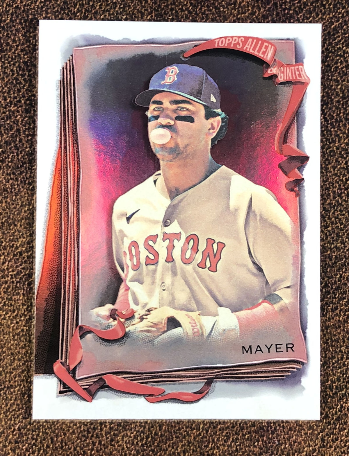 Marcelo Mayer - 2026 Topps Allen & Ginter - Silver Portrait Foil - Red Sox