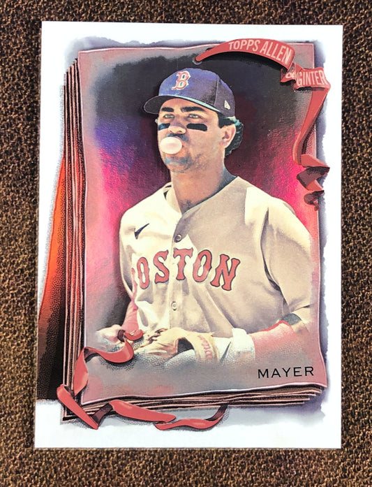 Marcelo Mayer - 2026 Topps Allen & Ginter - Silver Portrait Foil - Red Sox