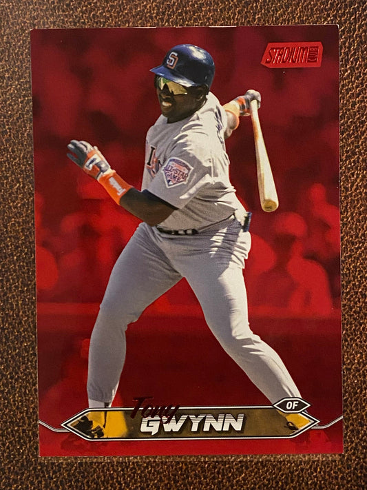 Tony Gwynn - 2024 Topps Stadium Club - Red Foil - Padres