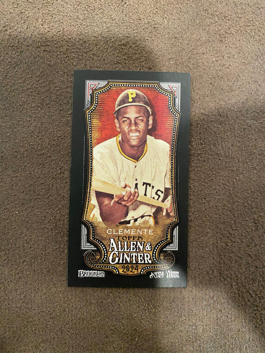 Roberto Clemente - 2024 Allen & Ginter - Mini Black Border - Pirates