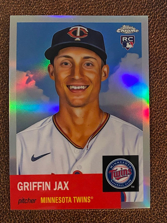 Griffin Jax - 2022 Topps Chrome Platinum Anniversary - Refractor - Twins