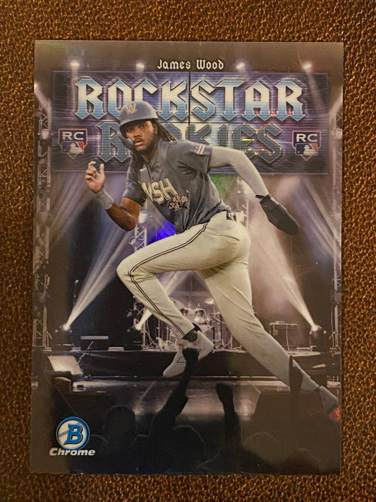 James Wood - 2025 Bowman - Rockstar Rookies - Nationals