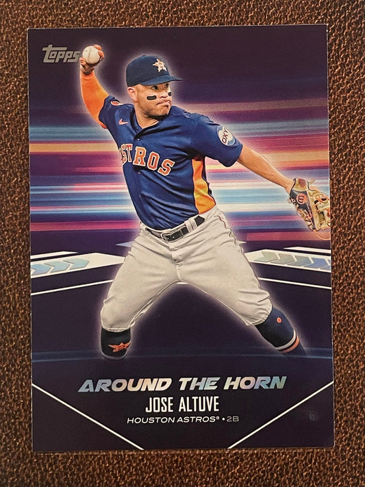 Jose Altuve - 2024 Topps Series 2 - Around the Horn Insert - Astros