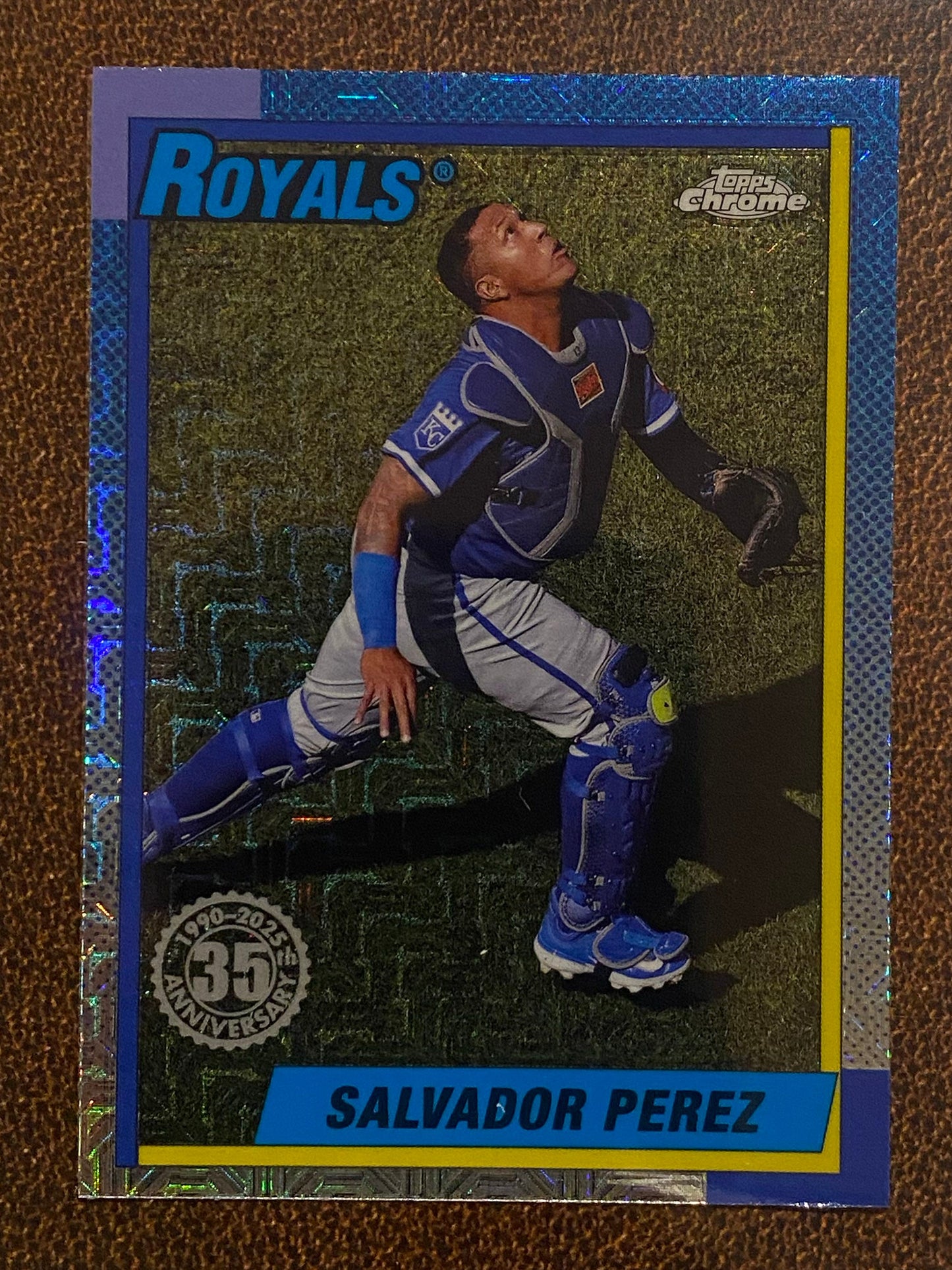 Salvador Perez - 2025 Topps Series 2 - 1990 Mojo Refractor - Royals