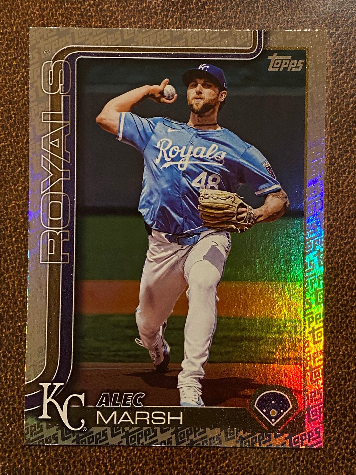 Alec Marsh - 2025 Topps Series 2 - Fanatics Exclusive Topps Foil Border - Royals