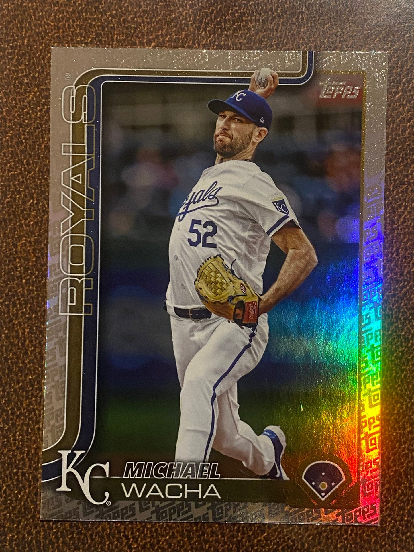 Michael Wacha - 2025 Topps Series 2 - Fanatics Exclusive Topps Foil Border - Royals