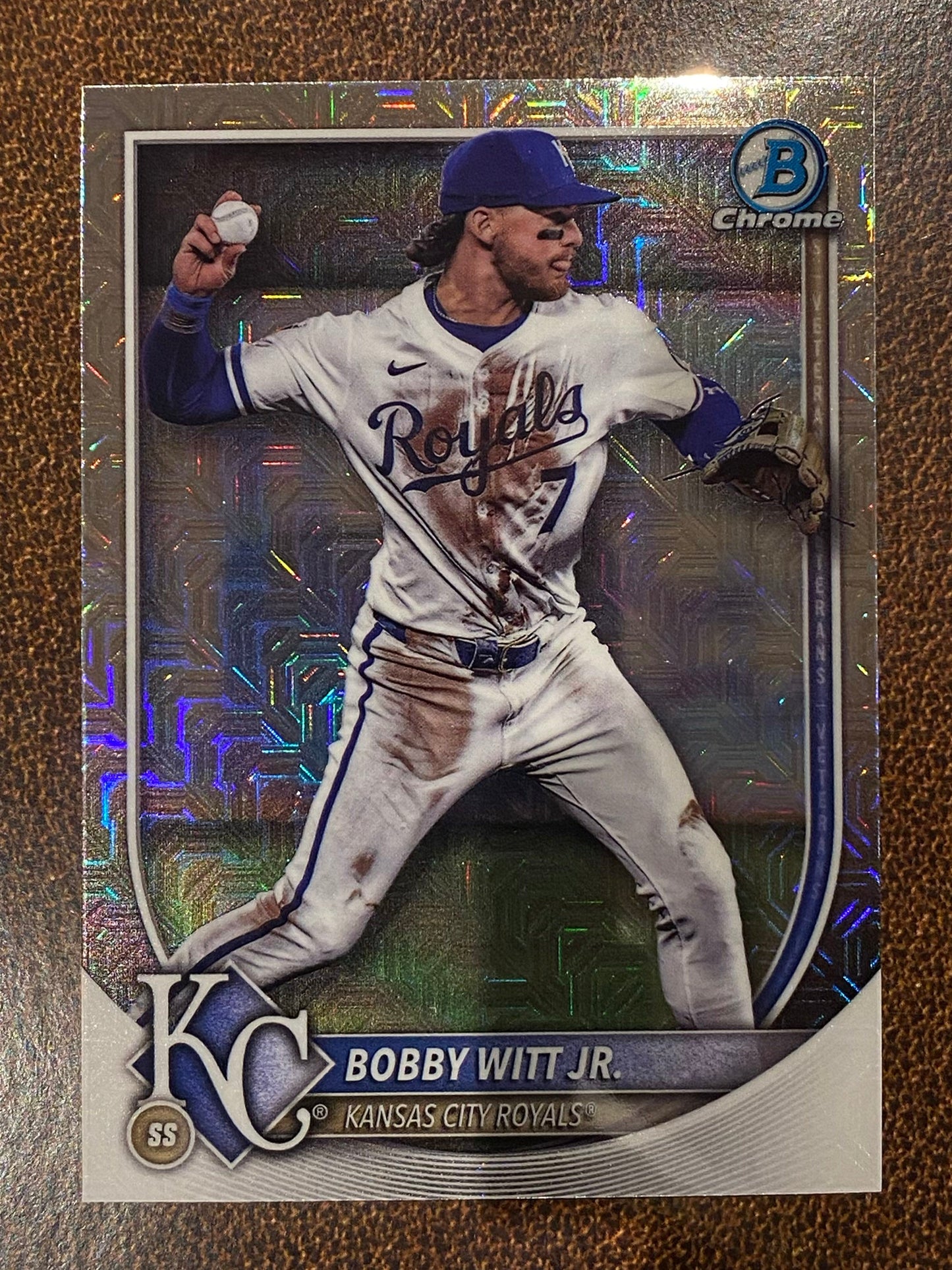 Bobby Witt Jr. - 2025 Bowman Chrome - Mojo - Royals