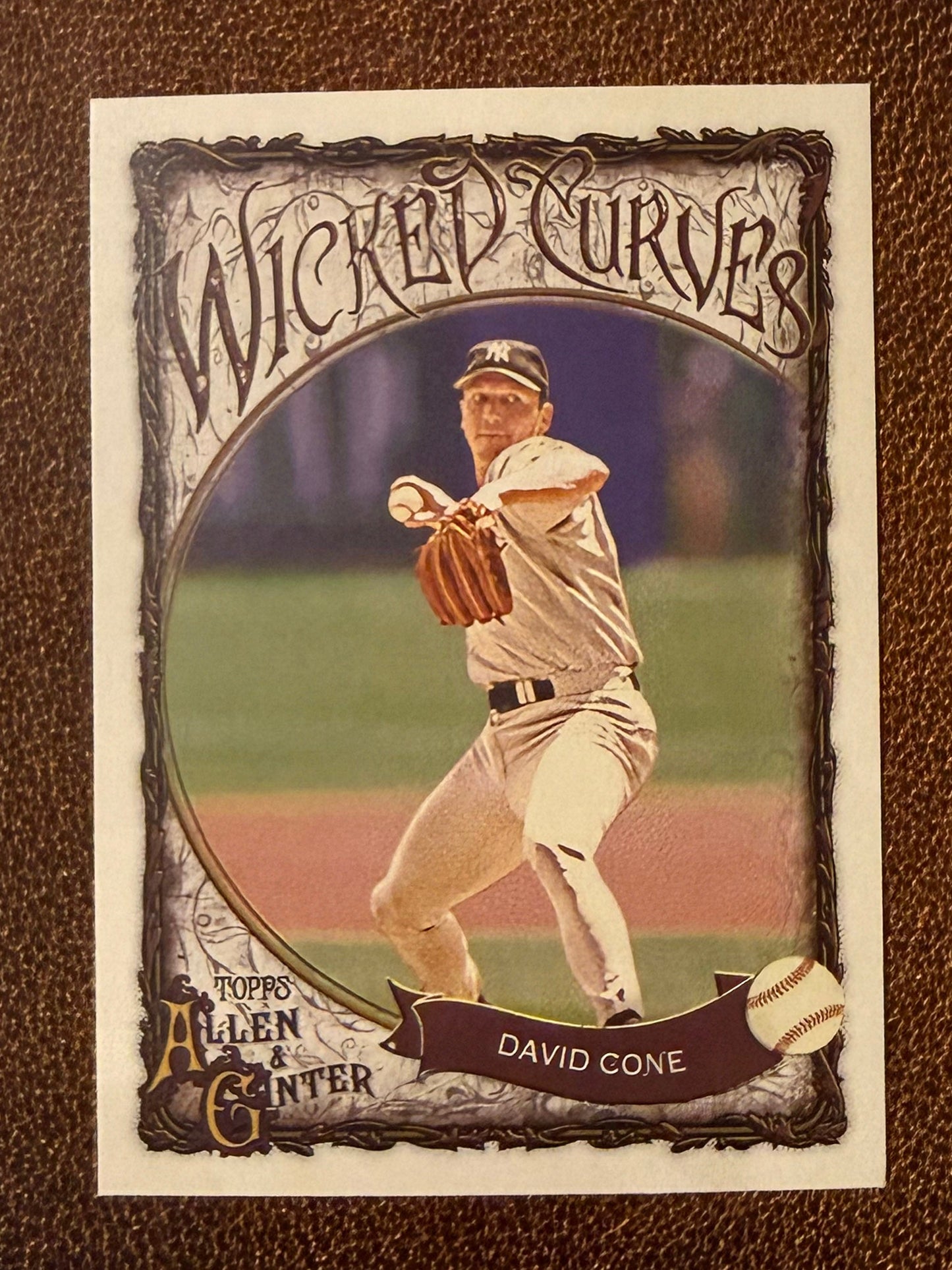David Cone - 2025 Allen & Ginter - Wicked Curves - Yankees