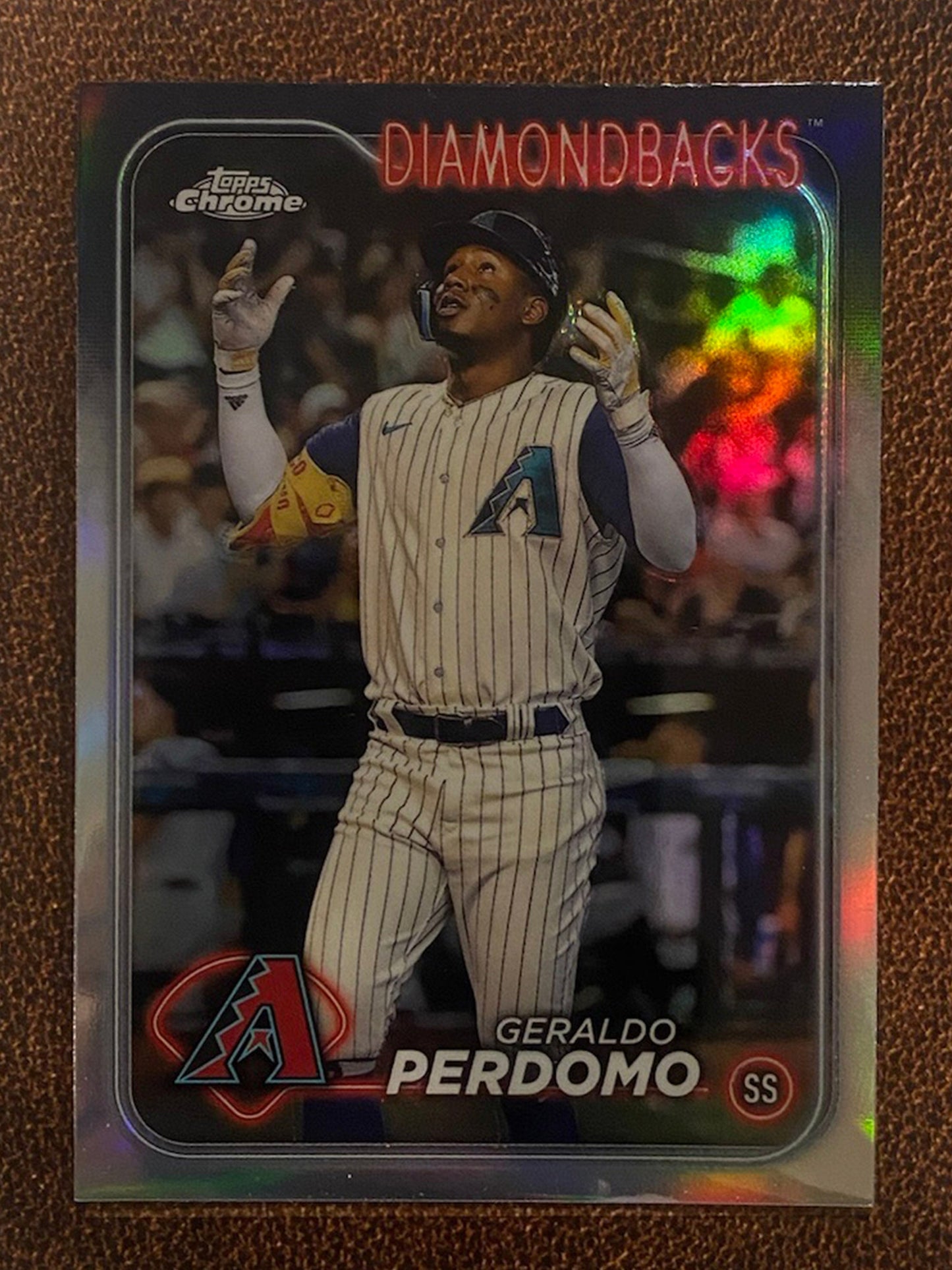 Geraldo Perdomo - 2024 Topps Chrome - Refractor - Diamondbacks