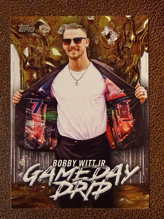 Bobby Witt Jr. - 2026 Topps Series 1 - Gameday Drip Insert - Royals