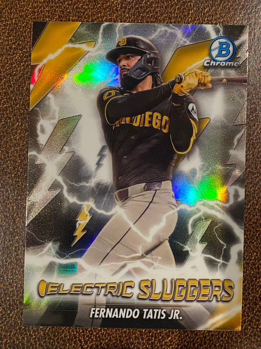 Fernando Tatis Jr. - 2026 Bowman - Electric Sluggers Insert - Padres