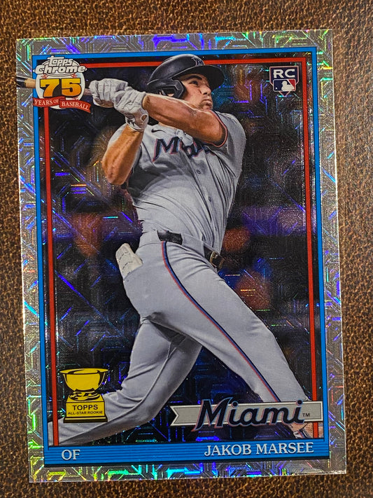 Jakob Marsee - 2026 Topps Series 2 - 1991 MOJO - Marlins