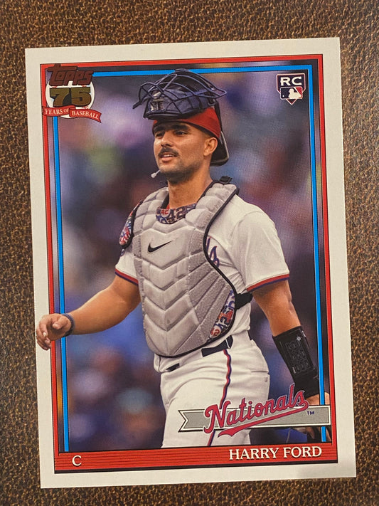 Harry Ford - 2026 Topps Series 2 - 1991 Topps - Nationals