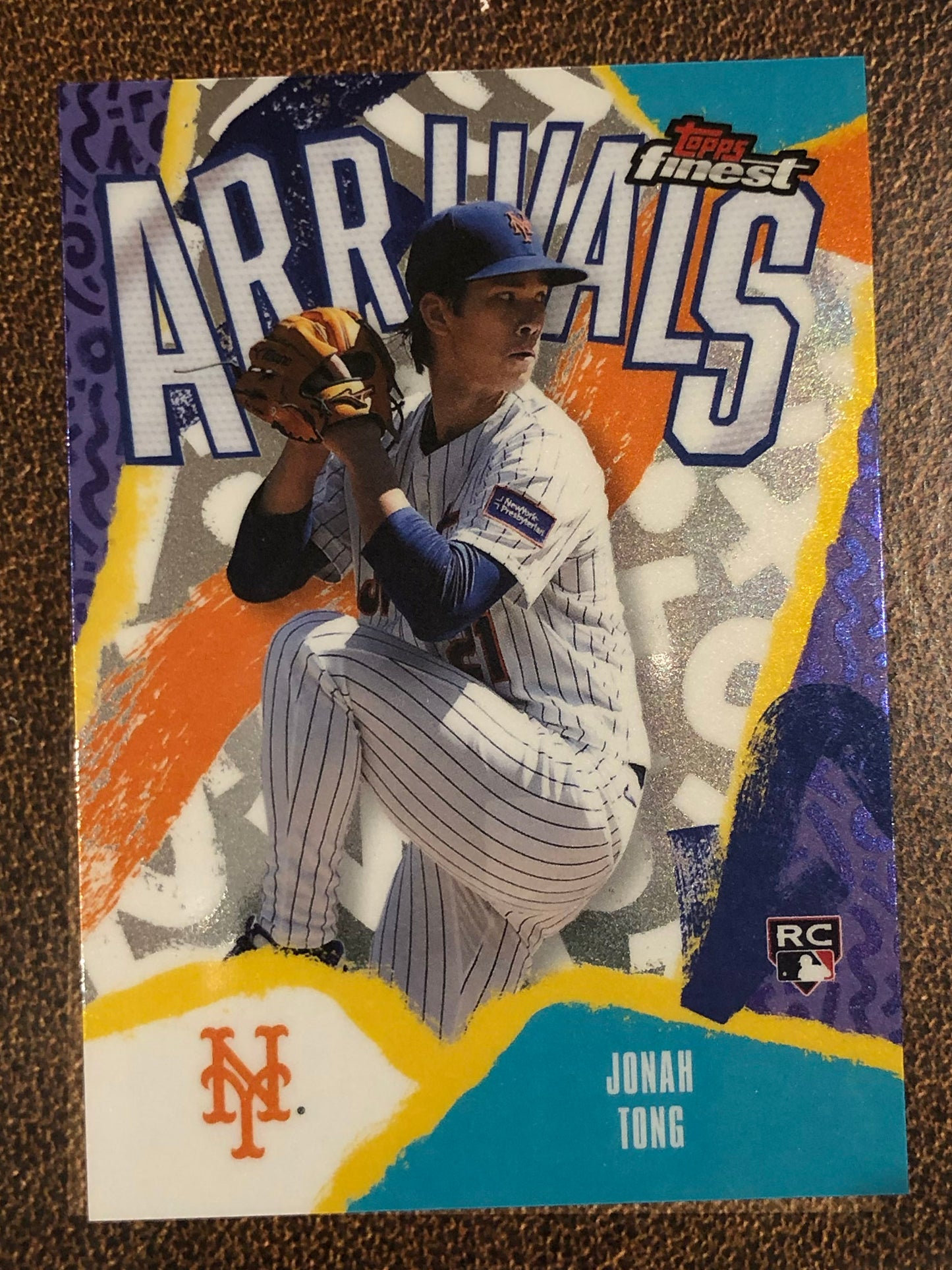 Jonah Tong - 2026 Topps Finest - Arrivals - Mets
