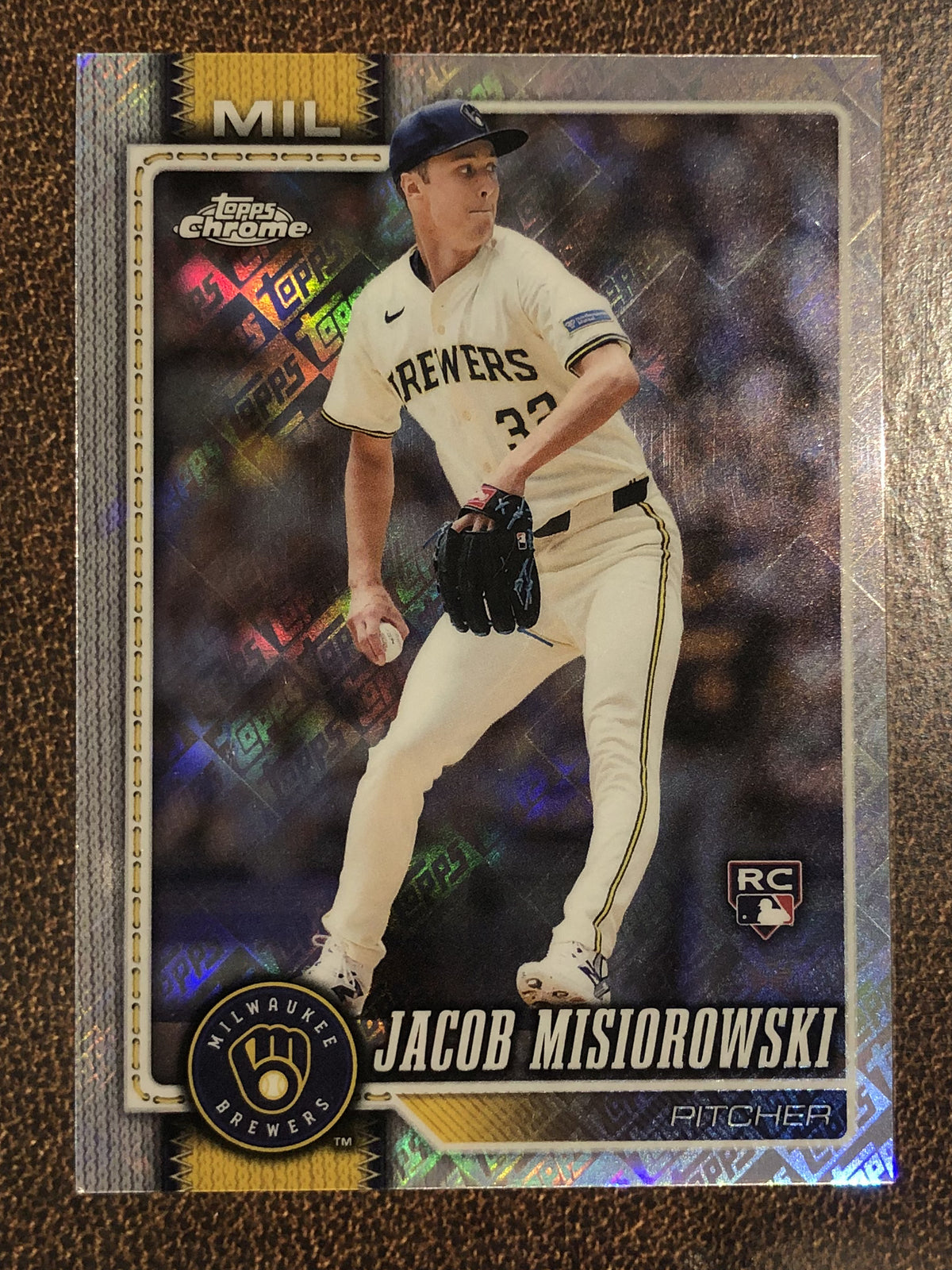 Jacob Misiorowski - 2026 Topps Chrome - Fanatics Topps Foil - Brewers