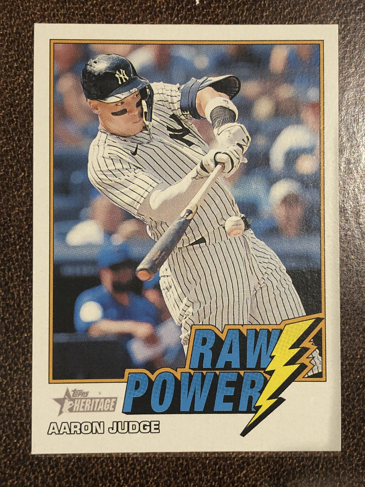 Aaron Judge - 2026 Topps Heritage - Raw Power - Yankees