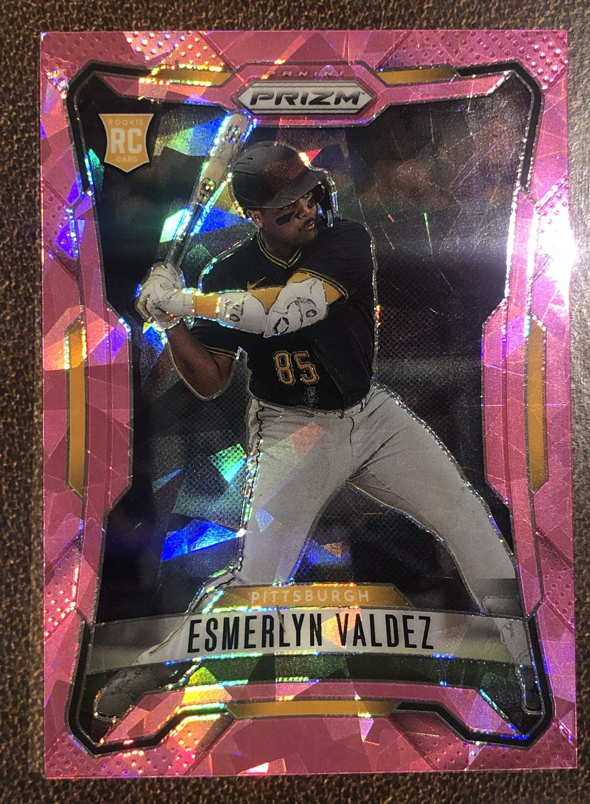 Esmerlyn Valdez - 2026 Panini Prizm - Pink Ice - Pirates